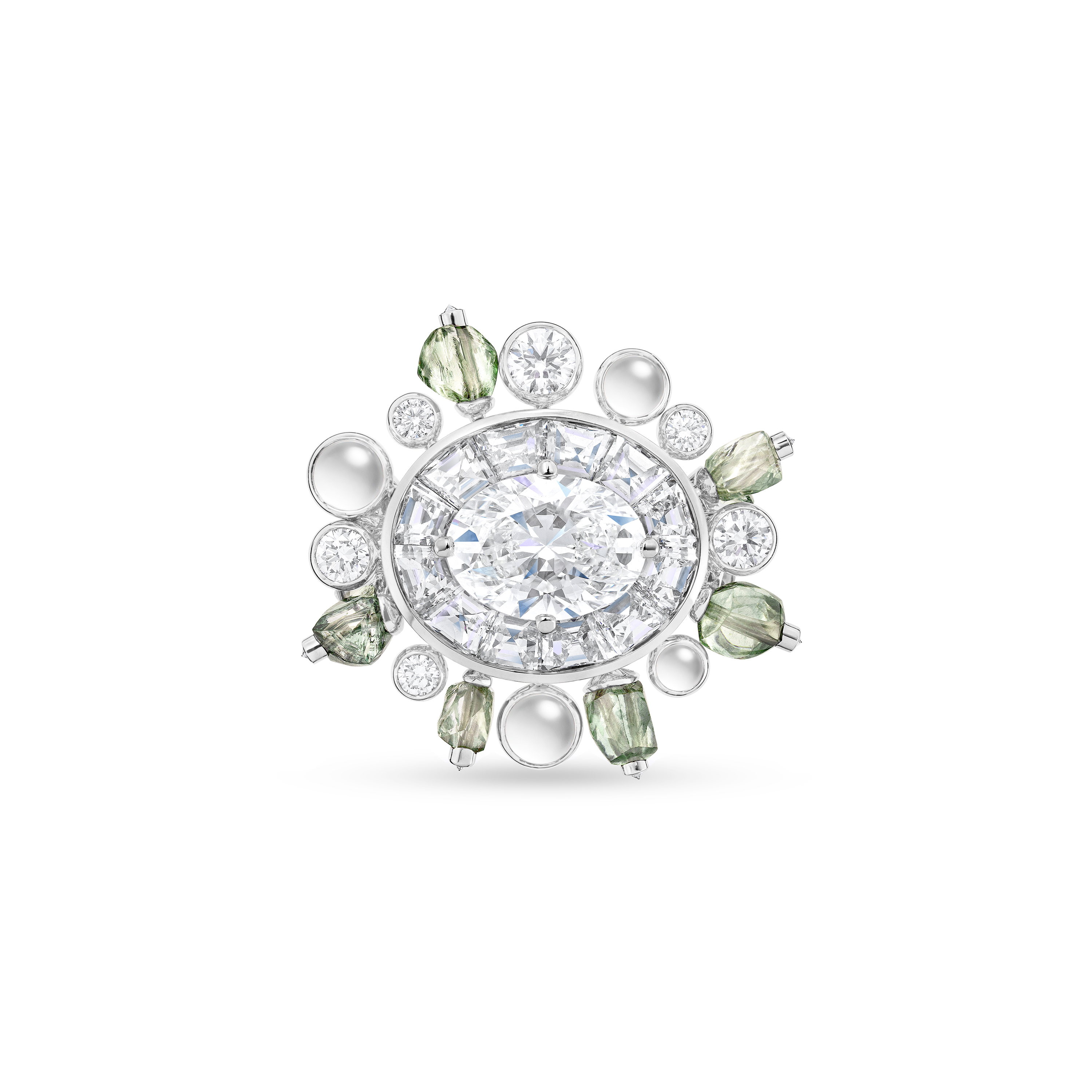 静水生磅礴 DE BEERS 戴比尔斯呈献 VIBRATIONS 高级珠宝系列（封面配图）